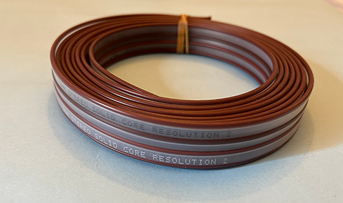 NEW : DNM Stereo Solid Core Resolution 2 Speaker cable -  sold in 0.5 metre stereo lengths